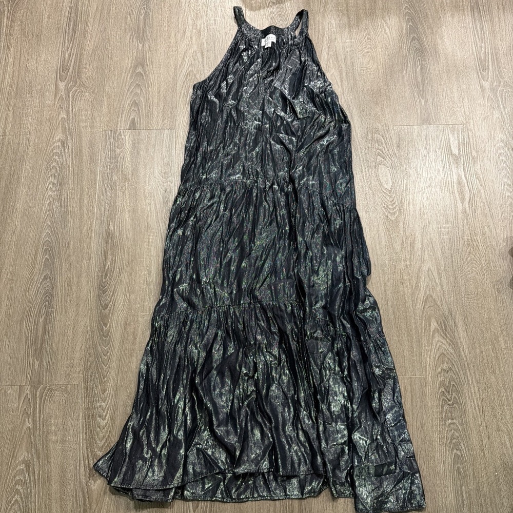 Anthropologie‎ Velvet by Graham & Spencer Jorja Tiered Midi Dress Size XS